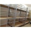 hot sale metal triple bunk bed OEM customize