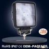 15w square led  work light for auto
