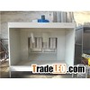 manual powder coating spray booth cabin