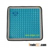 Blue Gel Car Seat Cushion, Backing Black 3D Mesh Fabric