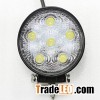 Car Auto 18W Round Led Work Light 4X4 4WD SUV ATV
