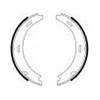 OE 1244200720 steel heavy duty bond brake shoe