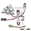 12V / 24V 6 Flux 42mm 100% Safe White Automobile LED Lights