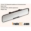 3.5"TFT Bluetooth handsfree car kit with rearview mirror