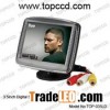3.5 Inches TFT LCD Digital Car Rear View Monitor Round