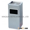 stainless steel ashtray dustbin
