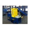 Automatic wood shaving baler