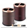 Double Layer Round Room Dustbin With two plastic inner bin