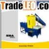 Horizontal wood shaving baler