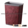 Synthetic Leather Single Layer Square Dustbin