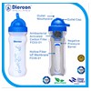 Diercon personal water filtration bottle for hiking and clim