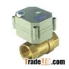 2 way motorized brass ball valve for automatic control