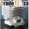 2-stroke gasoline engine cylinder block for vehicle model