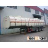 liquid food tank semi trailer