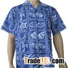 Men 100% Cotton Aloha Shirt
