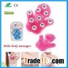 9 Stainless Steel Balls Anti-cellulite Glove Palm Handheld Body Slimming Roller Massage