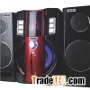 8' Subwoofer Black 2.1 Multimedia Speaker With Remote