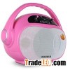 5' Subwoofer Portable Battery Speaker With Microphone