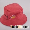 Men's 100% Cotton Customized Bucket With Outdoor Sunshade/softening Sunshine Effect