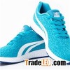 Blue Lace-up Cheapest Sport Ladies China Flat Wholesale Shoe