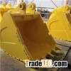 Hitachi Komatsu Heavy Duty Strength Rock Bucket For Excavator