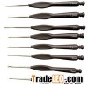 Aluminum Crochet Hook Set With Plastic Handle