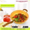 No Oil-smoke Saute Wok Pan Smokeless Frying Wok Non-fume Pan Aluminium Saute Pan Induction Fry Pan