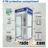 Bank Stainless ATM Protection Cabin ATM Protective Stainless Compartment Cover
