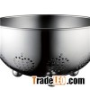Stainless Steel 22cm diameter Colander with Wire handle, modern design, Convenient handle design