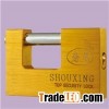 Rectangle Type Brass Padlock