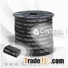 Black PTFE Packing Impregnanted Graphite GFO Type