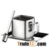 Elegant Double Wall Stainless Steel Coffee Cup Set, Espresso Cup Coffee Cup With Saucer For Home