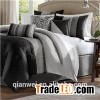 Hotel Pretty Durable Poly Cotton Set Sateen Stripe Bedding Set
