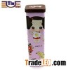 Rectangular Pencil Hinged Lid Tin Box
