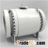 Forged Trunnion Mounted High Pressure Carbon Steel RTJ End Ball Valve With Gear Pneumatic Electrical