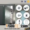 ss double hanging sliding door track and wheels