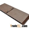 Wood Plastic Composite Decorative Wall Panels WPC Tile Wall Cladding Panel