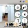 ss frameless sliding glass shower door locking hardware