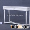 European Style Antique Finish Carved White Hallway Console Table,Mutilple Colors