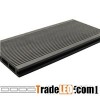 Elegant Shape And Color Plastic Composite WPC Hollow Wood Flooring 145x21mm