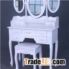 Bedroom Make Up Dressing Table With Mirror And Drawers