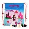 Cute Sport Drawstring Gym Bags For Girls