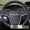 Black Artificial Leather Car Steering Wheel Cover For Buick Excelle XT GT Encore Opel Mokka