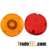 7 Inch Round Piranha Led 44 Diodes School Bus Stop Turn Tail Backup Reverse Lights
