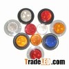 2 Inch Round Piranha LED 3 Diodes Truck Trailer Side Marker Clearance Lights