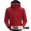 Mens Stylish Hooded Hi-vis Waterproof Zip Coat Jacket