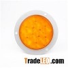 4 Inch Round Piranha LED 10 Or 24 Diodes Truck Trailer Strobe Flash Warning Lights