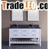 American Floor Mounted Marble Countertop Bathroom Vanity