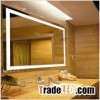 touch screen illuminated bathroom mirror with led light