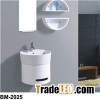 Modern Bathroom Vanity Hanging Corner PVC Bathroom Cabinets